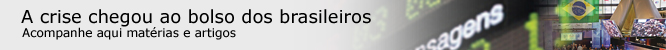 A crise chegou