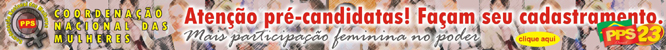Campanha de cadastramento - pr?andidatas