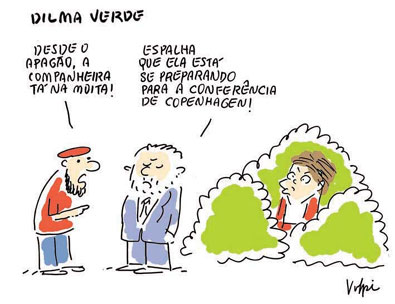 Charge: Dilma Verde