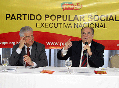 2010: PPS defende forma��o de bloco de oposi��o